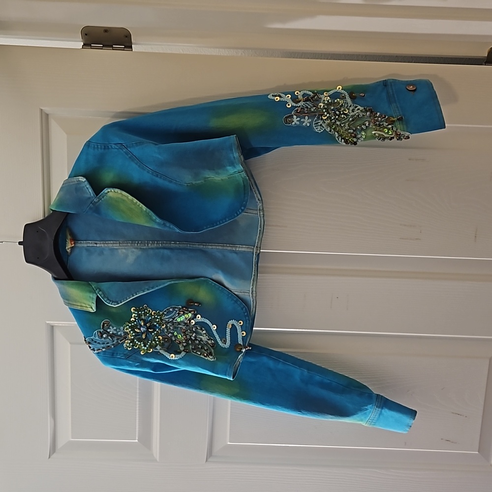 Vintage crop jacket